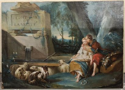 Ecole française du XVIIIème siècle, suiveur...