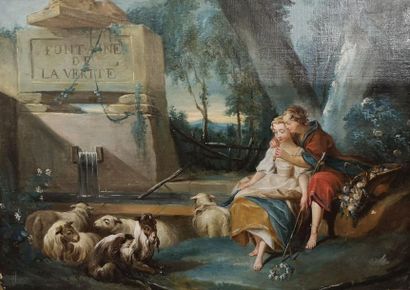 Ecole française du XVIIIème siècle, suiveur...