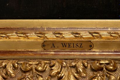 Adolf WEISZ (1838-c.1900)
Femme jouant de...