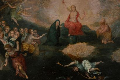 Ecole FLAMANDE du début du XVIIème siècle,...