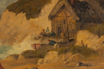 Français vers 1800, entourage d'Hubert Robert
Famille...