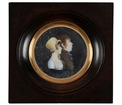 Louis SCHIRMER (c.1779-1831)
Double portrait...