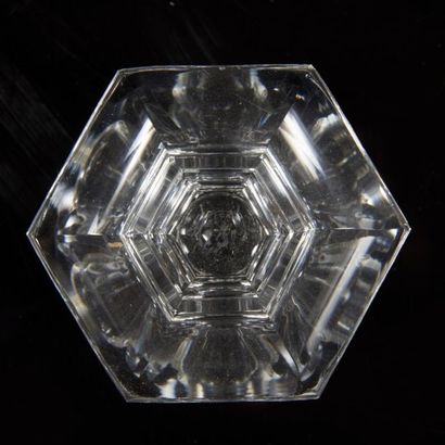 BACCARAT. Service de verres en cristal, modèle...