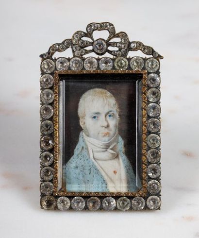 Ecole française du début du XIXème siècle
Portrait...