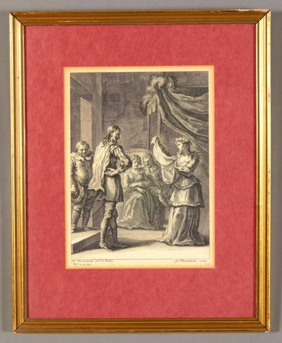 John VANDERBANK (1694-1739), d'après
Scènes...