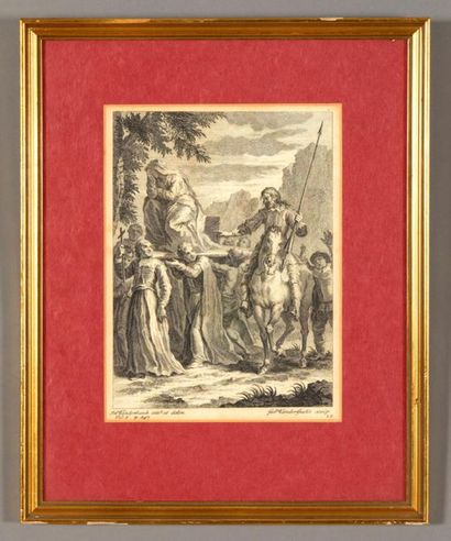 John VANDERBANK (1694-1739), d'après
Scènes...