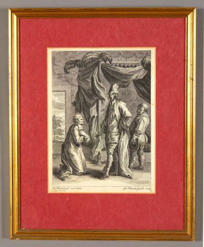 John VANDERBANK (1694-1739), d'après
Scènes...