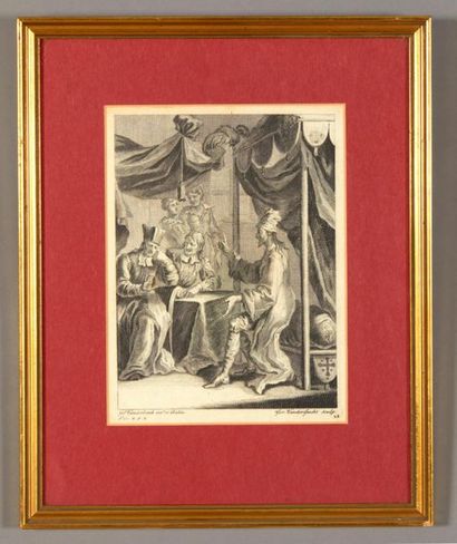 John VANDERBANK (1694-1739), d'après
Scènes...