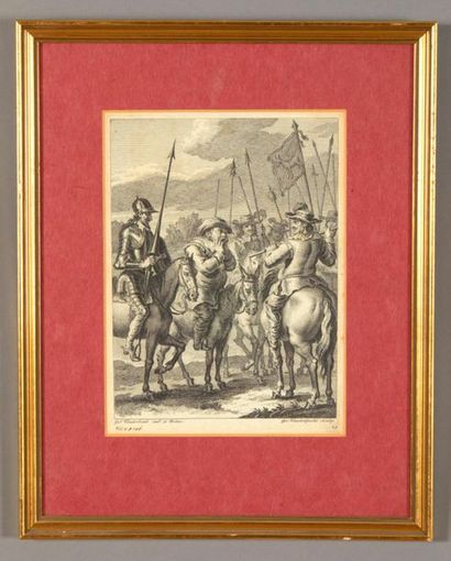 John VANDERBANK (1694-1739), d'après
Scènes...