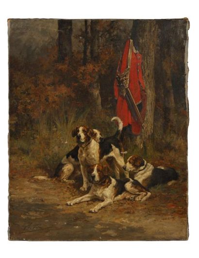 Olivier Charles DE PENNE (1831-1897)
Quatre...