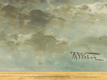 Théodore WEBER (1838-1907)
Bateaux, temps...