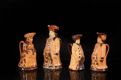 Sarthe
Quatre pichets anthropomorphes en...