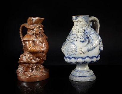 Allemagne
Deux pichets anthropomorphes en...