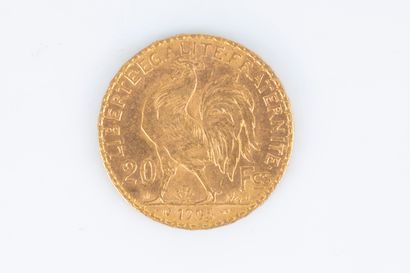 1 monnaie en or: 20 FF 1903