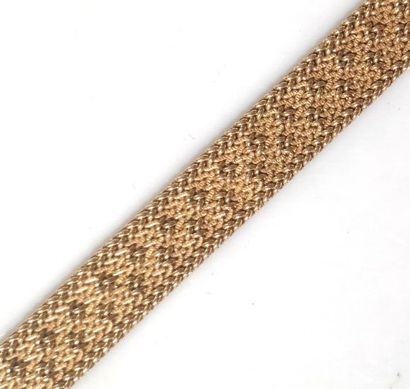 Bracelet en or maille polonaise. 44,98 g...