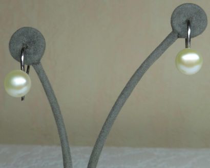 Paire de boucles d'oreilles en perles de...