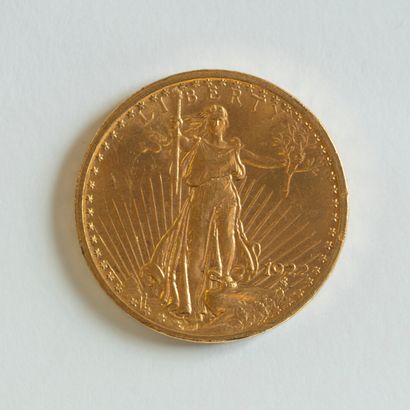 1 monnaie en or: 20 $ US 1924