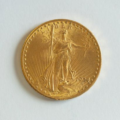 1 monnaie en or: 20 $ US 1924