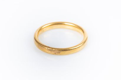 Anneau en or 22 K. 6,06 g. TDD 58