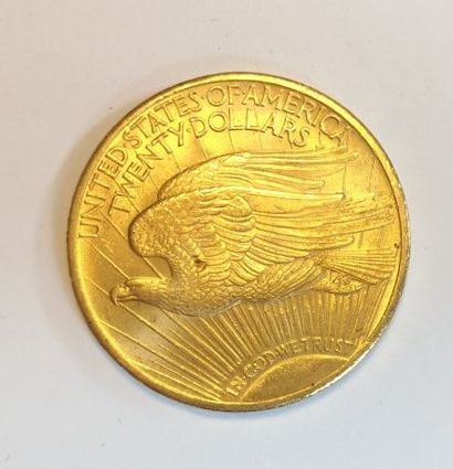 1 monnaie en or: 20 $ US