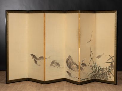 JAPON - Epoque MEIJI (1868 - 1912)

Paravent...