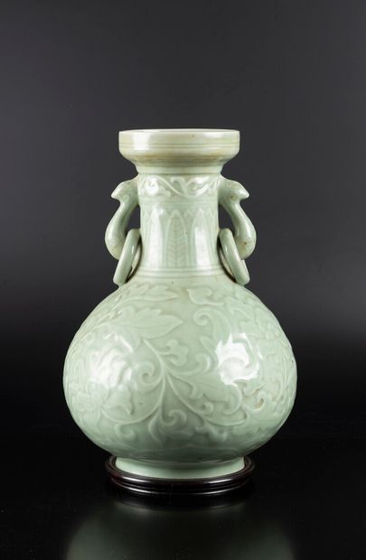 CHINE - Début XXe siècle

Vase balustre à...