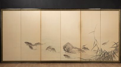 JAPON - Epoque MEIJI (1868 - 1912)

Paravent...