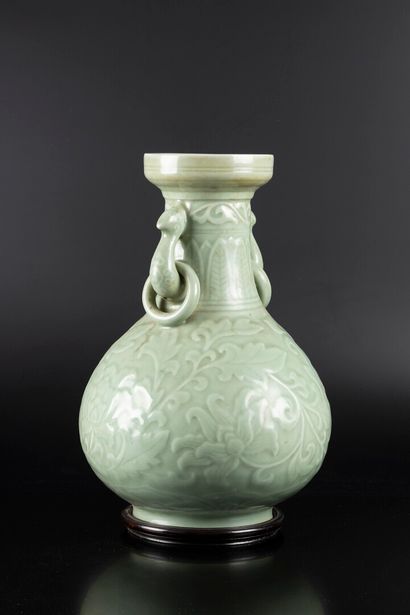 CHINE - Début XXe siècle

Vase balustre à...