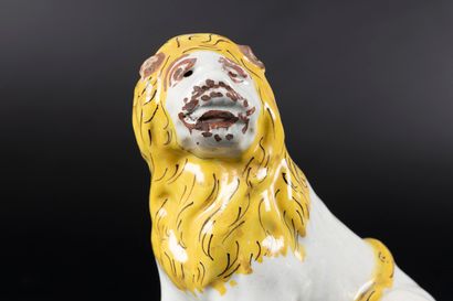 LUNEVILLE. Lion assissur une terrasse en...