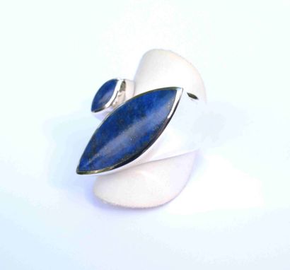 Bague en argent massif 