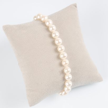Bracelet en perles de cultures naturelles...
