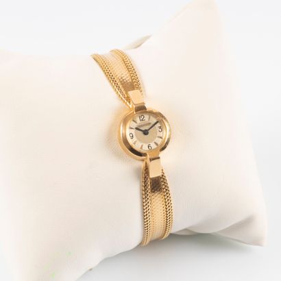 JAEGER LECOULTRE. Bracelet-montre de dame...