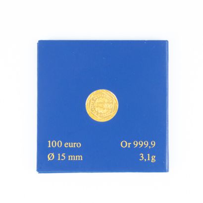 1 médaille en or de la Monnaie de Paris....