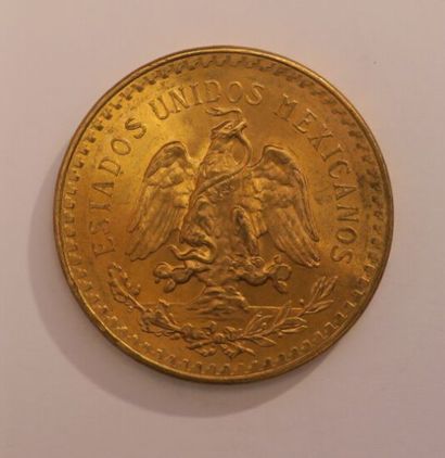 1 monnaie en or: 50 pesos Mexique 1947



Frais...