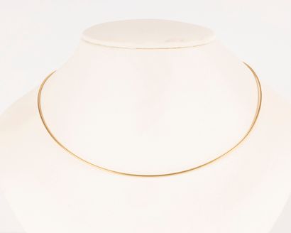 Collier câble en or. 51 cm. 6,71 g