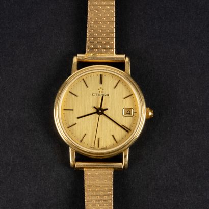 ETERNA. Bracelet-montre en or, le bracelet...