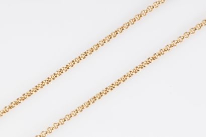 Chaîne en or maille ronde. 46 cm. 5,65 g