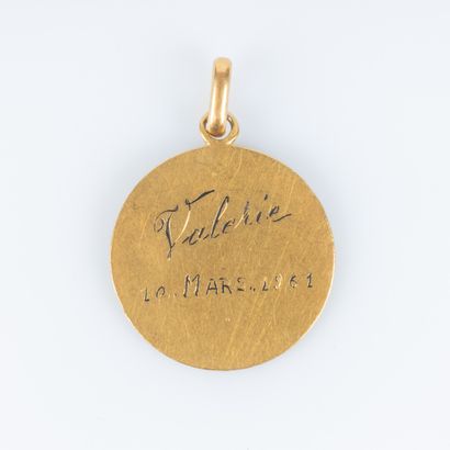 Médaille en or par Dropsy: Jeanne d'Arc....
