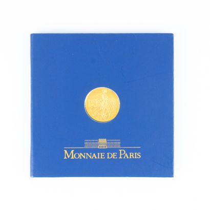 1 médaille en or de la Monnaie de Paris....