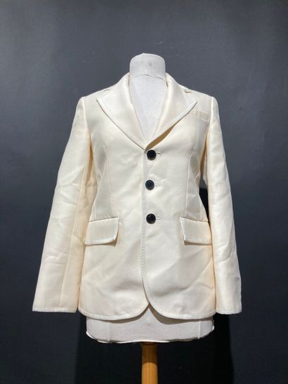 DIOR. Veste de tailleur, boutonnage à 3 boutons...