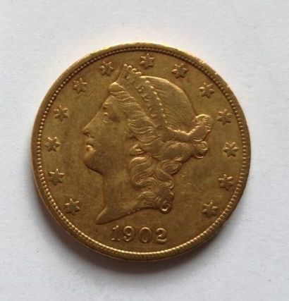 1 monnaie en or: 20 $ US 1902 S



Frais...