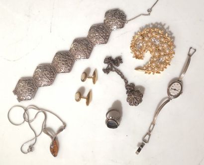 Ensemble de bijoux de fantaisie: bracelet...