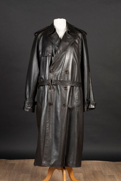 MAC DOUGLAS. Manteau d'homme en agneau chocolat...