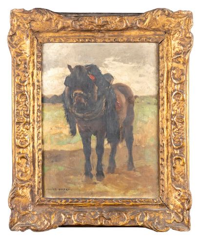 Julien DUPRÉ (1851-1910)

Cheval de trait

Huile...