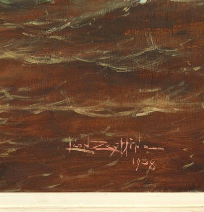 Léon ZEYTLINE (1885-1962)

Soleil couchant...