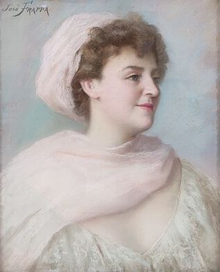 José FRAPPA (1854-1904)

Portrait d'une femme

Pastel...