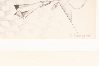 Kiyoshi HASEGAWA (1891-1980)

Fleurs dans...