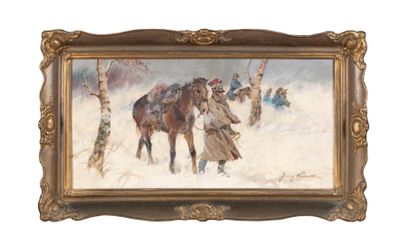 Jerzy KOSSAK (1886-1955)

Scène des guerres...