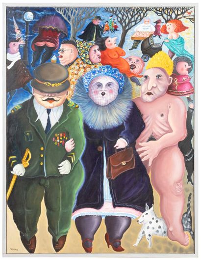 Michel HENOCQ (1938)

La mâle peur, 1994

Huile...