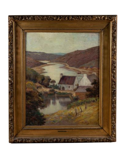 Vitalis MORIN (1867-1936)

Maisons au bord...